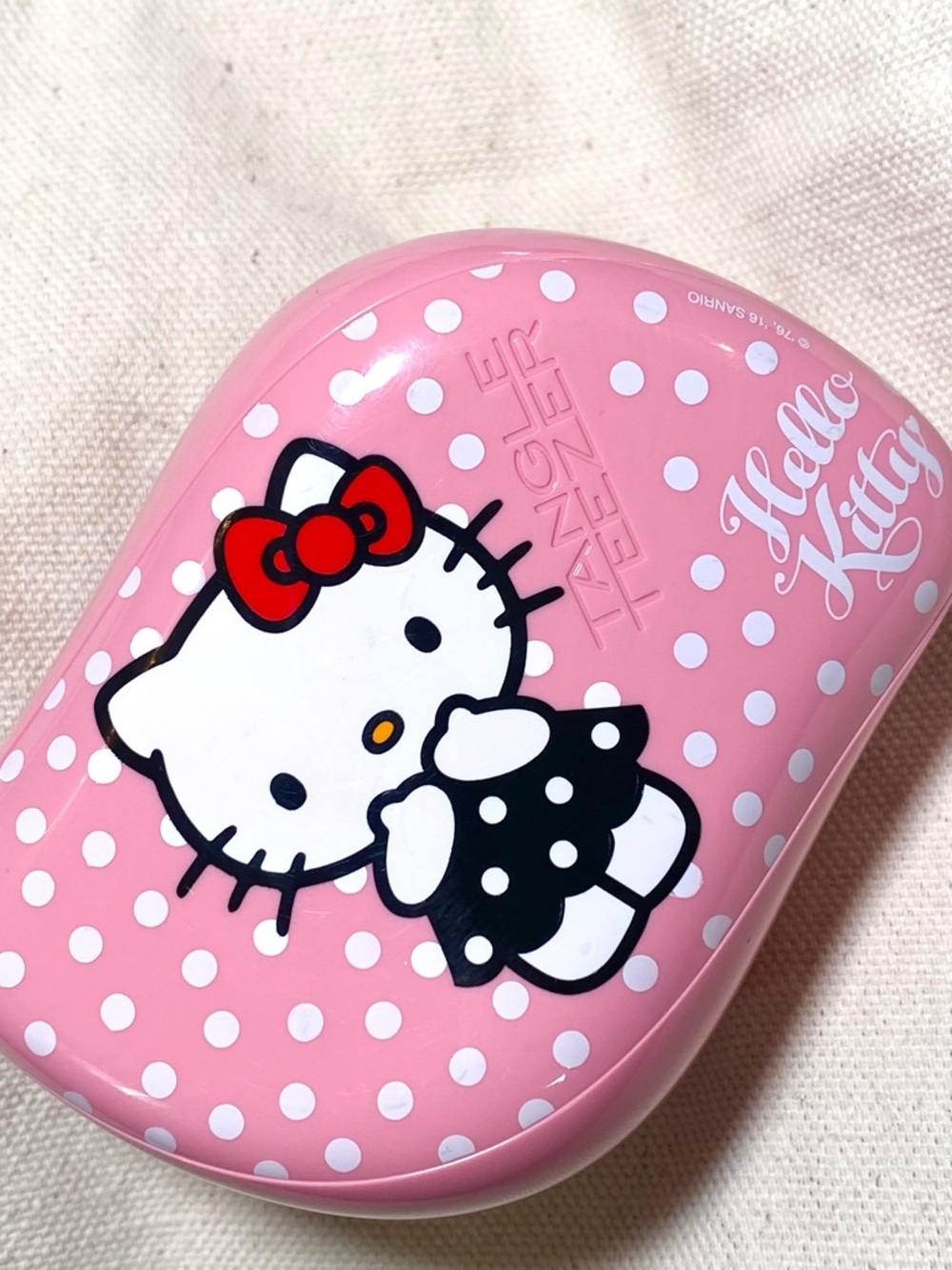 Hello Kitty Tangle Teezer Compact  Detangling Hairbrush